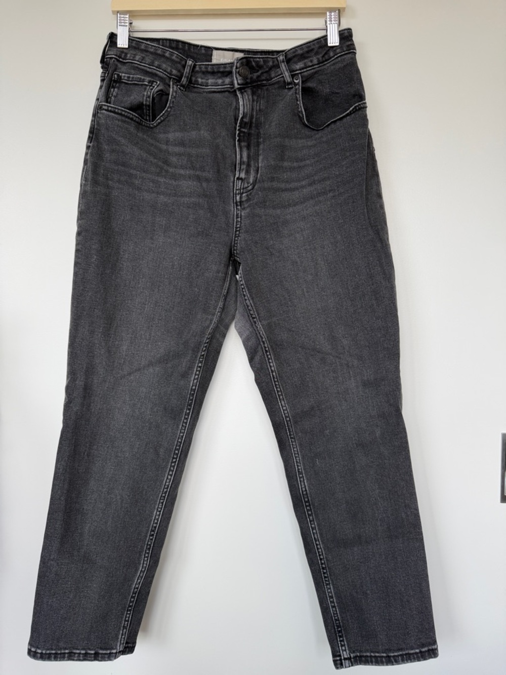 Everlane The Curvy Cheeky Black Skinny Jeans Ankle length